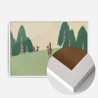 Kasuga Plain Art Print by Kamisaka Sekka