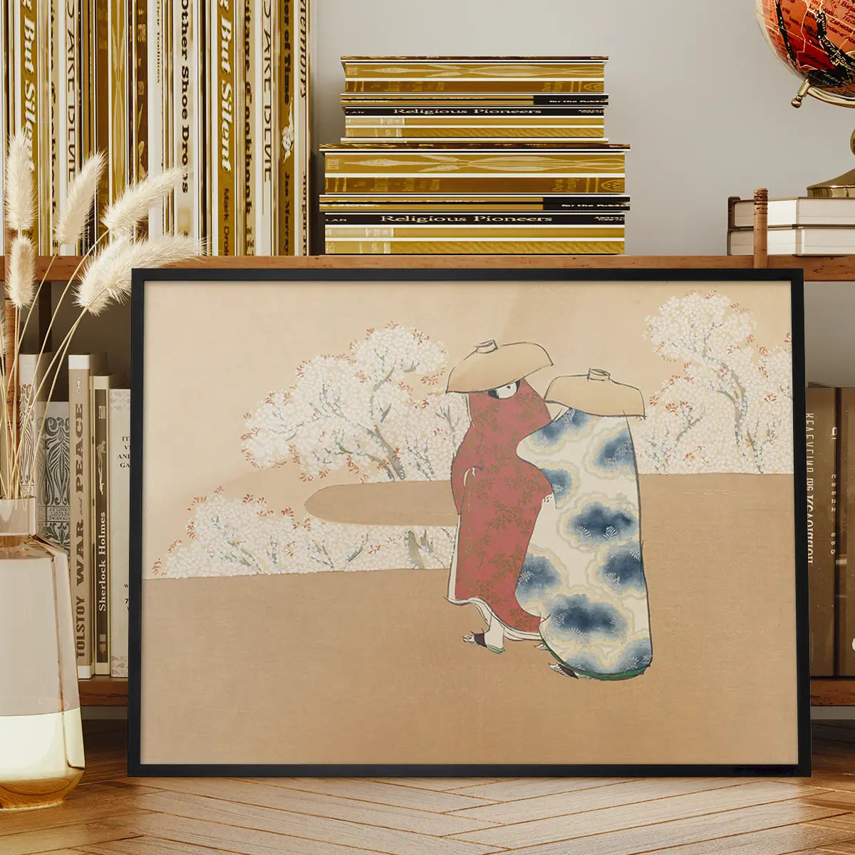 The Third Month Art Print by Kamisaka Sekka