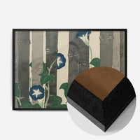 Morning Glories Art Print by Kamisaka Sekka
