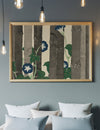 Morning Glories Art Print by Kamisaka Sekka