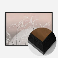 Pampas Grass in Moonlight Art Print by Kamisaka Sekka