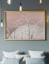 Pampas Grass in Moonlight Art Print by Kamisaka Sekka