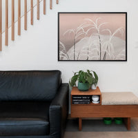 Pampas Grass in Moonlight Art Print by Kamisaka Sekka