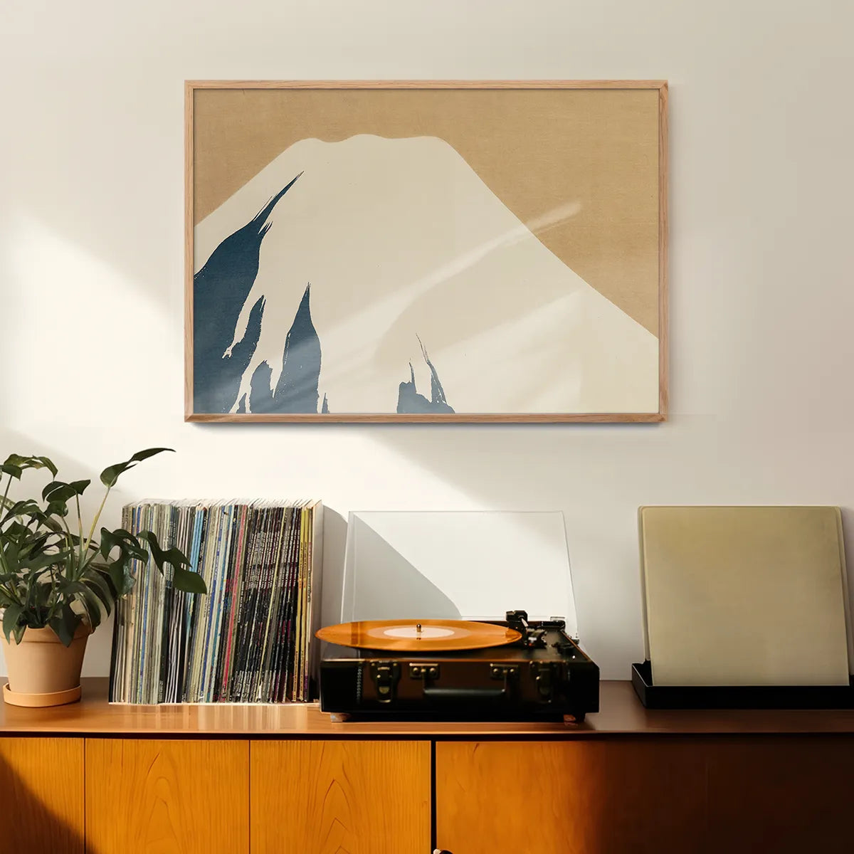 Mount Fuji Art Print by Kamisaka Sekka