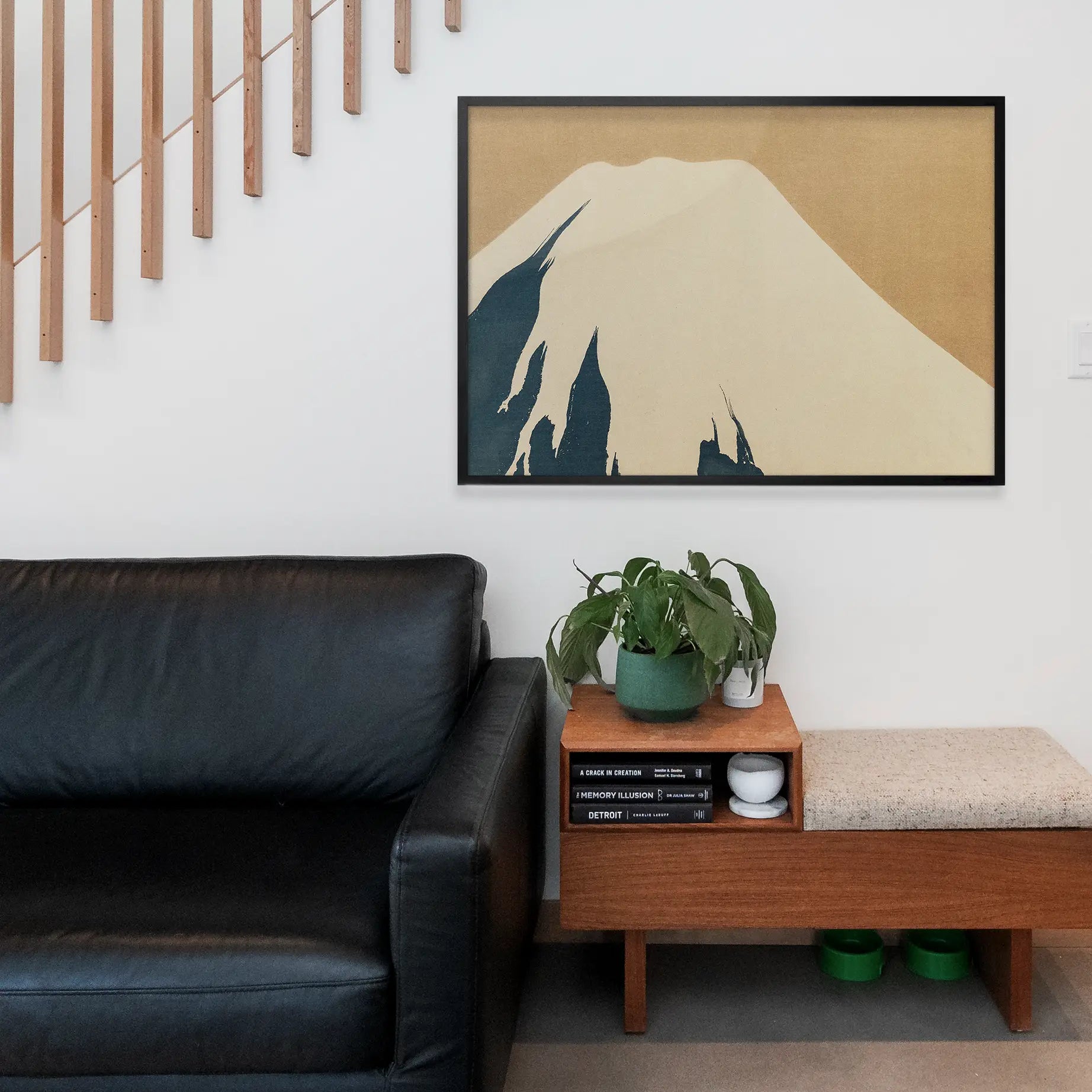 Mount Fuji Art Print by Kamisaka Sekka