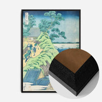Falls of Aoigaoka in the Eastern Capital by Katsushika Hokusai