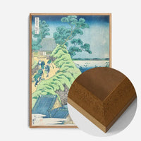 Falls of Aoigaoka in the Eastern Capital by Katsushika Hokusai