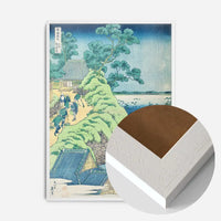 Falls of Aoigaoka in the Eastern Capital by Katsushika Hokusai
