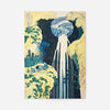 The Amida Falls by Katsushika Hokusai