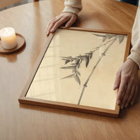 Bamboo shoots by Katsushika Hokusai