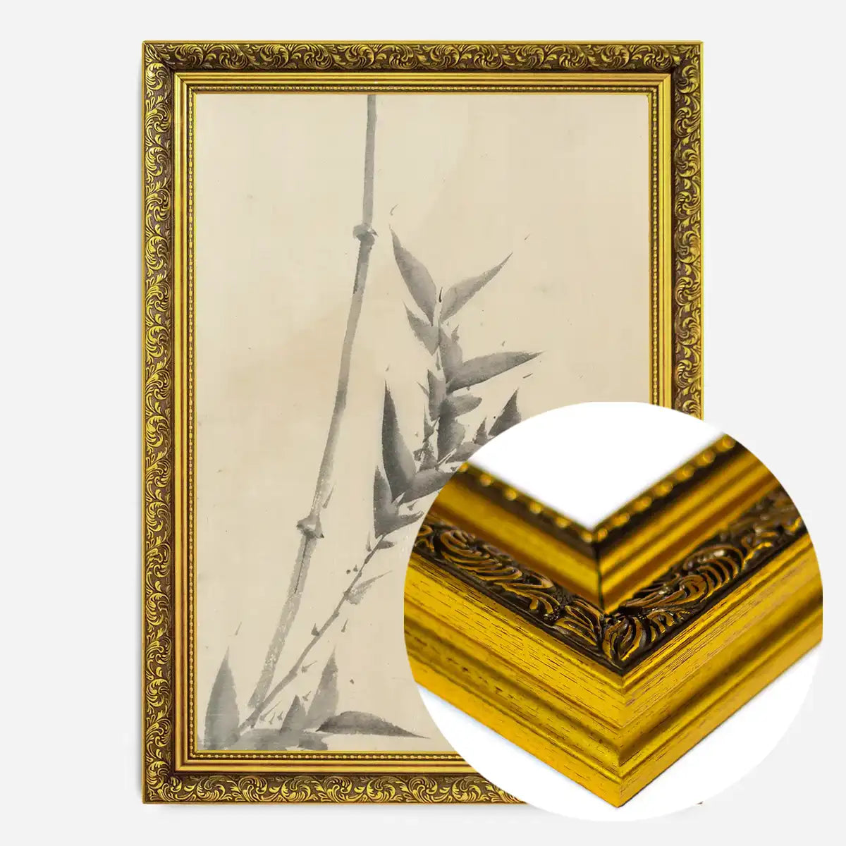 Bamboo shoots by Katsushika Hokusai