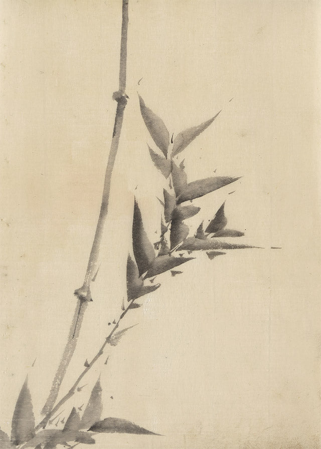 Bamboo shoots by Katsushika Hokusai