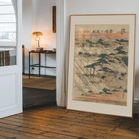 Karasaki no yau by Katsushika Hokusai