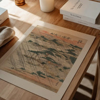 Karasaki no yau by Katsushika Hokusai