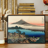 Dawn at Isawa in Kai Province by Katsushika Hokusai