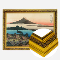 Dawn at Isawa in Kai Province by Katsushika Hokusai