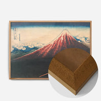Rain Below the Mountain by Katsushika Hokusai