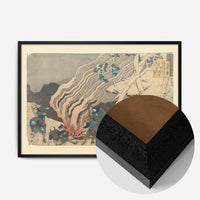 Hunters or Foresters Warming Themselves by Katsushika Hokusai