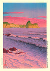 Morning Sea at Shiribeshi by Hasui Kawase Free Gift!