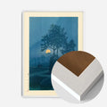 White Wood Frame