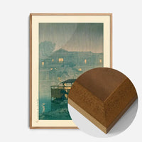 Shuzenji in the Rain By Hasui Kawase