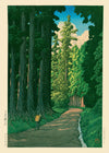 Road to Nikko By Hasui Kawase Free Gift!