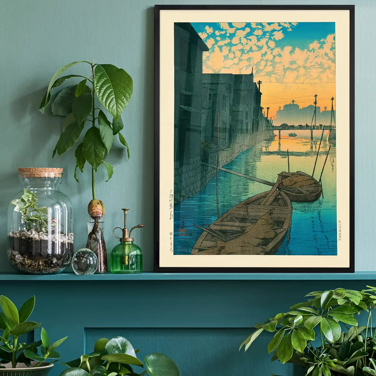 Morning at Onegishi By Hasui Kawase