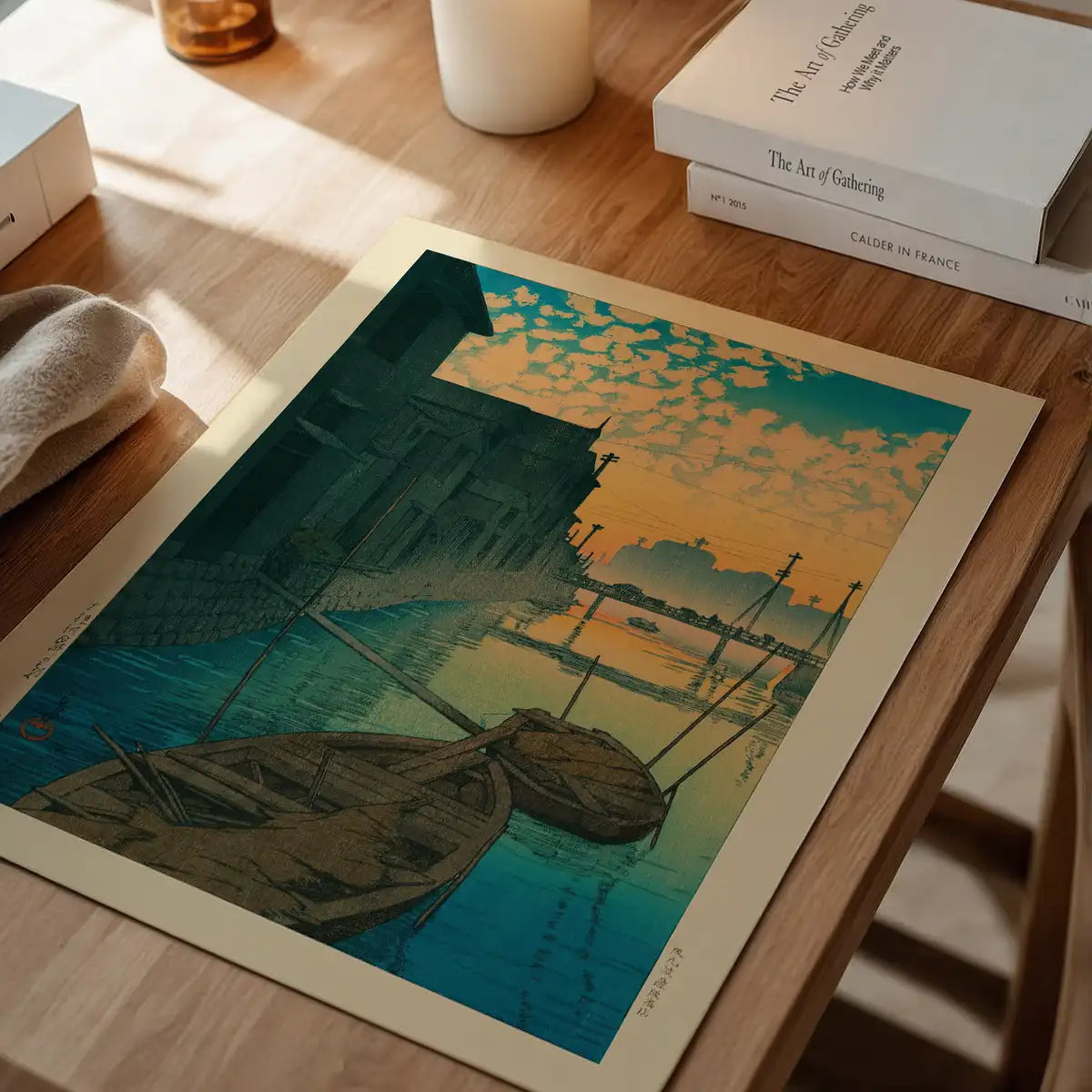 Morning at Onegishi By Hasui Kawase