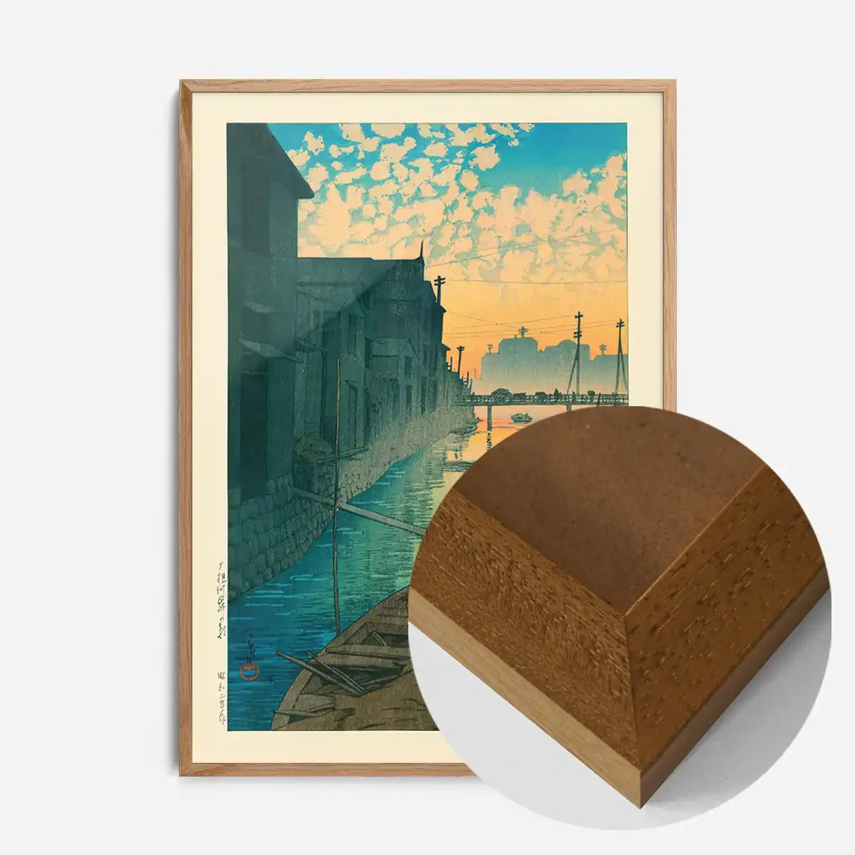 Morning at Onegishi By Hasui Kawase