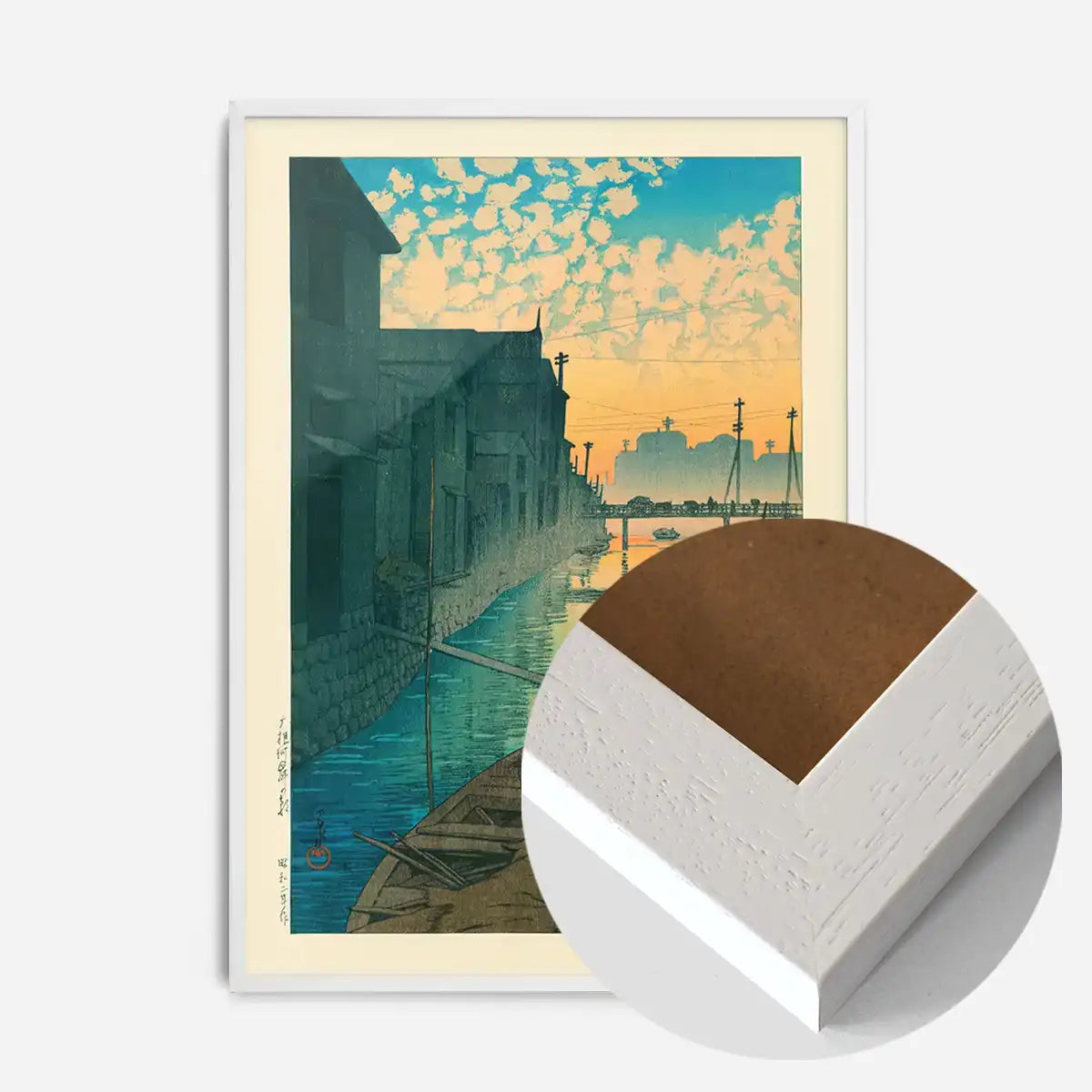 Morning at Onegishi By Hasui Kawase
