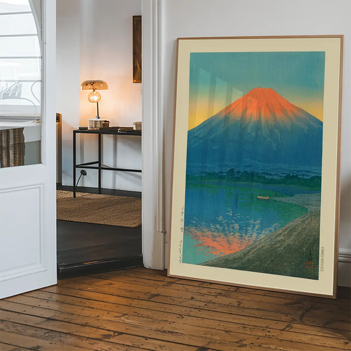 Lake Yamanaka and Mount Fuji By Hasui Kawase