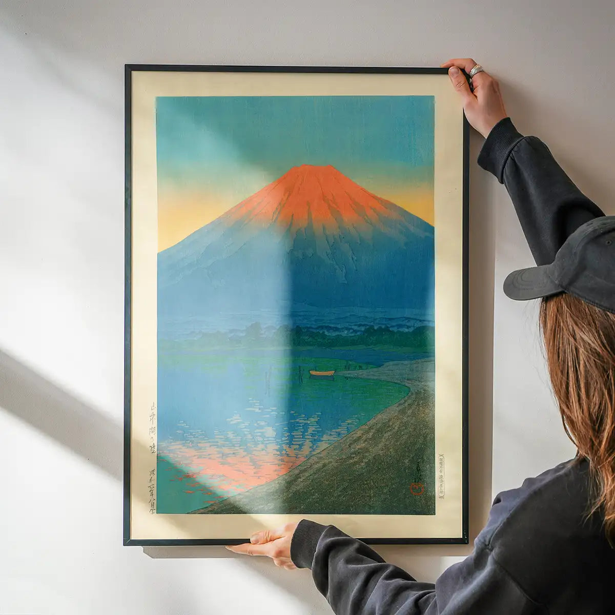 Lake Yamanaka and Mount Fuji By Hasui Kawase