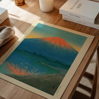 Lake Yamanaka and Mount Fuji By Hasui Kawase