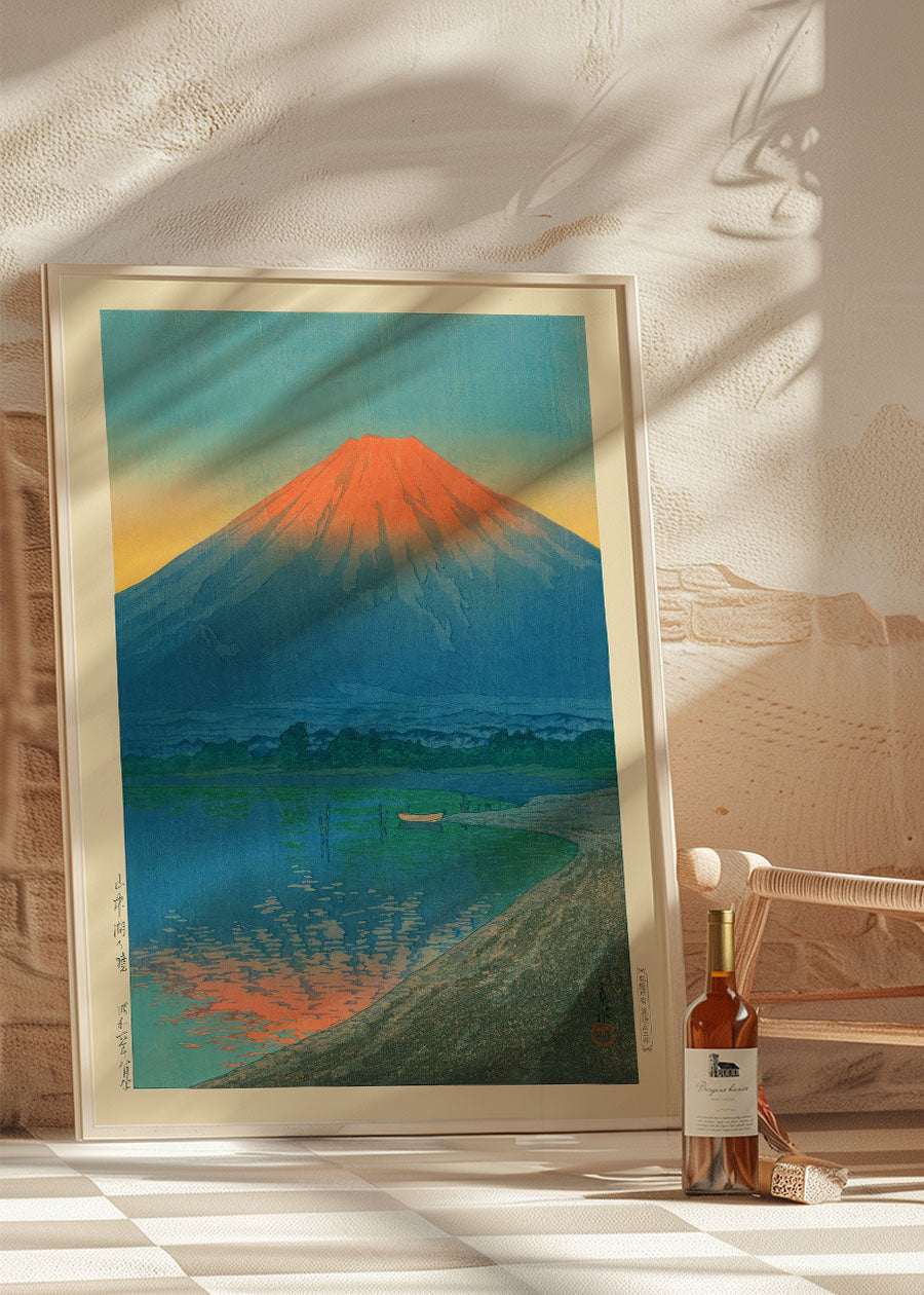 Lake Yamanaka and Mount Fuji By Hasui Kawase – InkAndDrop