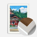 White Wood Frame