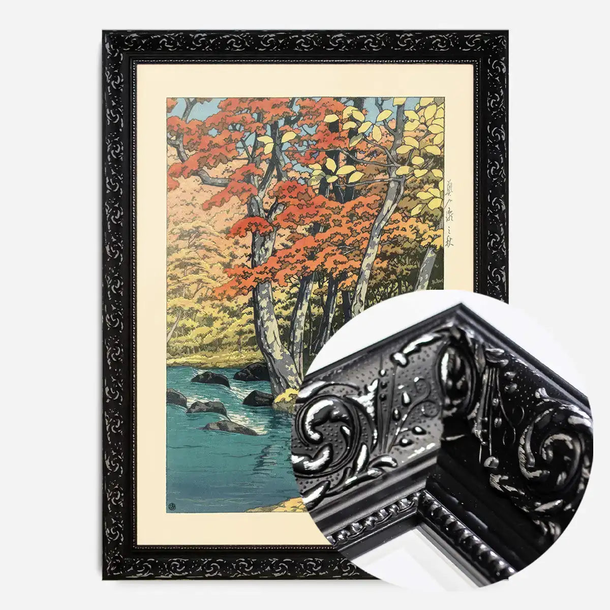 Autumn in Oirase by Hasui Kawase