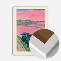 Akita Tsuchizaki by Hasui Kawase