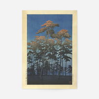 Hikawa Park In Omiya by Hasui Kawase