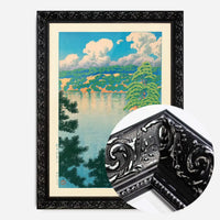 Akisu Lake by Hasui Kawase