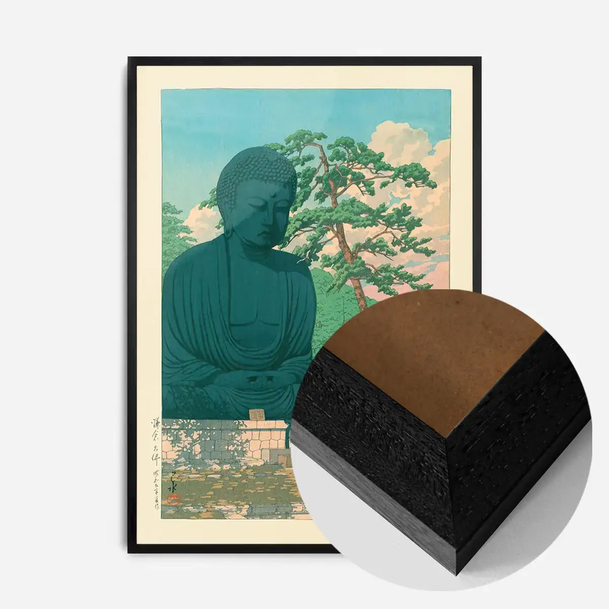 Great Buddha at Kamakura by Hasui Kawase