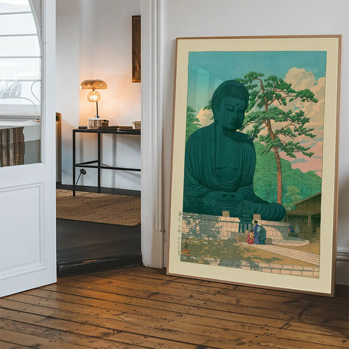 Great Buddha at Kamakura by Hasui Kawase
