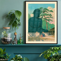 Great Buddha at Kamakura by Hasui Kawase