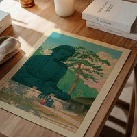 Great Buddha at Kamakura by Hasui Kawase