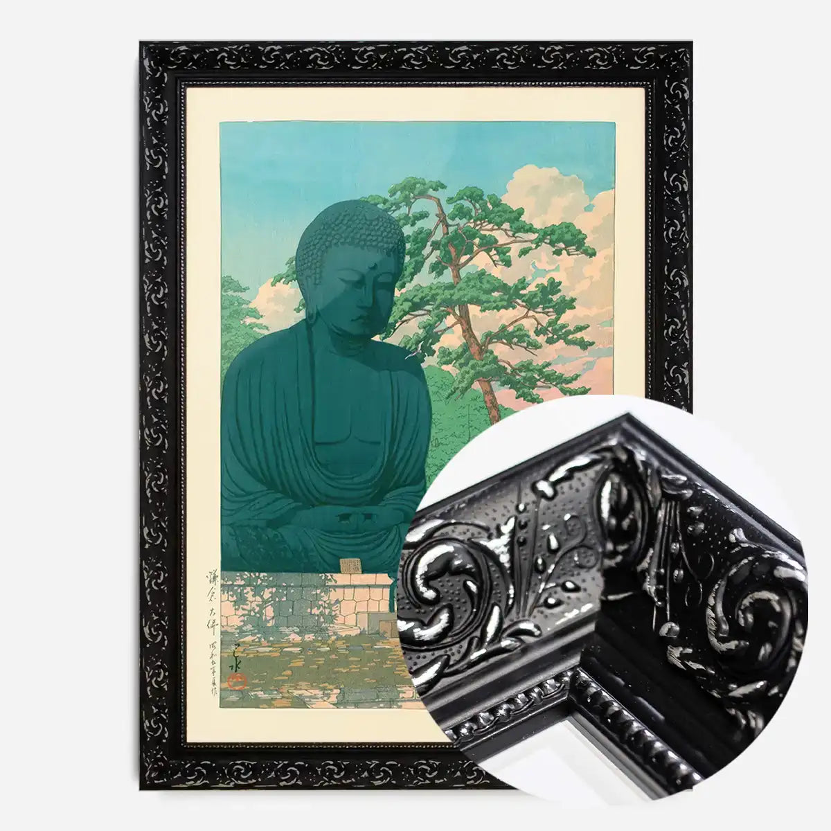 Great Buddha at Kamakura by Hasui Kawase