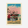 Kiyomizu Hall Ueno by Hasui Kawase