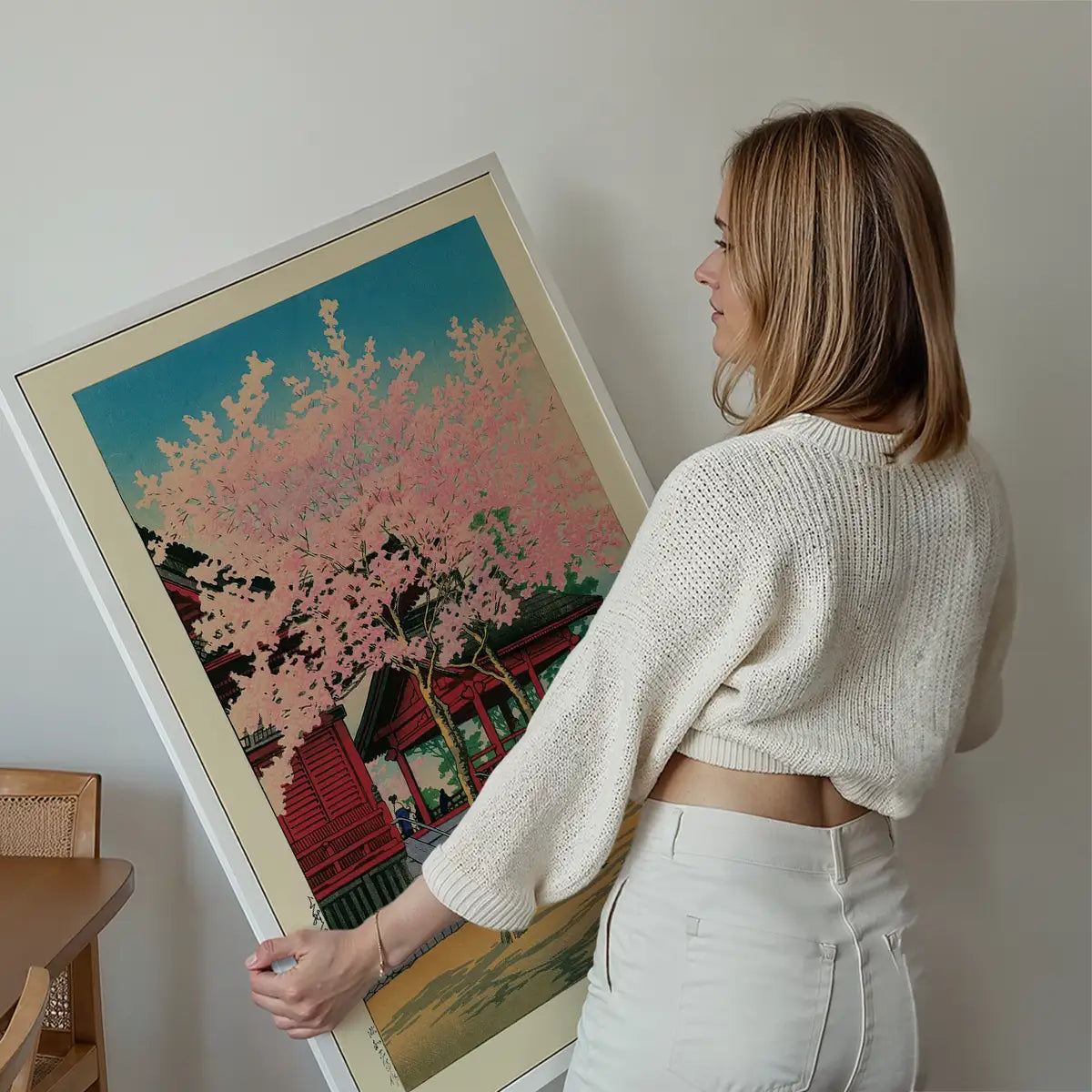 Kiyomizu Hall Ueno by Hasui Kawase