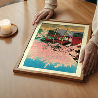 Kiyomizu Hall Ueno by Hasui Kawase