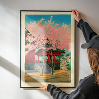 Kiyomizu Hall Ueno by Hasui Kawase