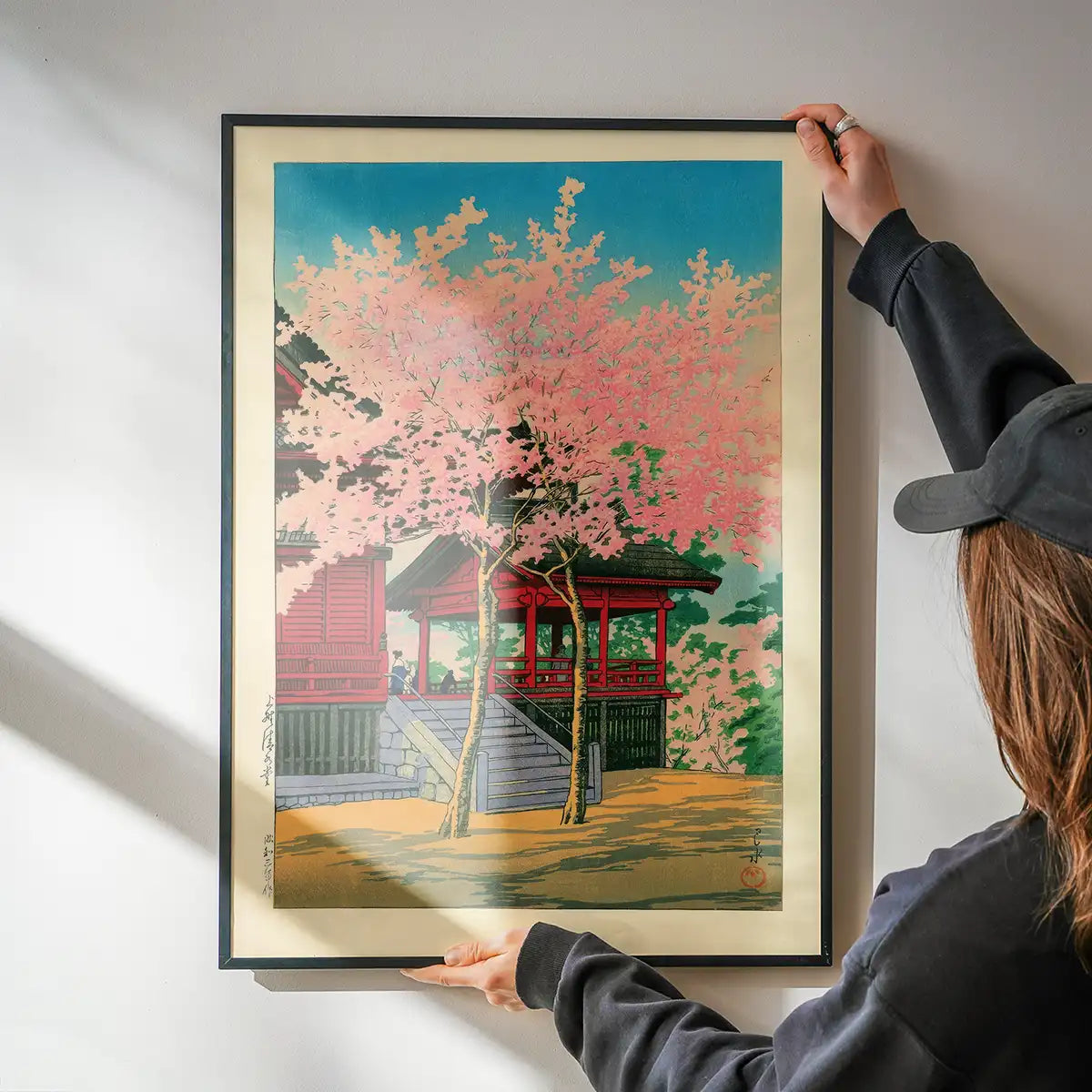 Kiyomizu Hall Ueno by Hasui Kawase