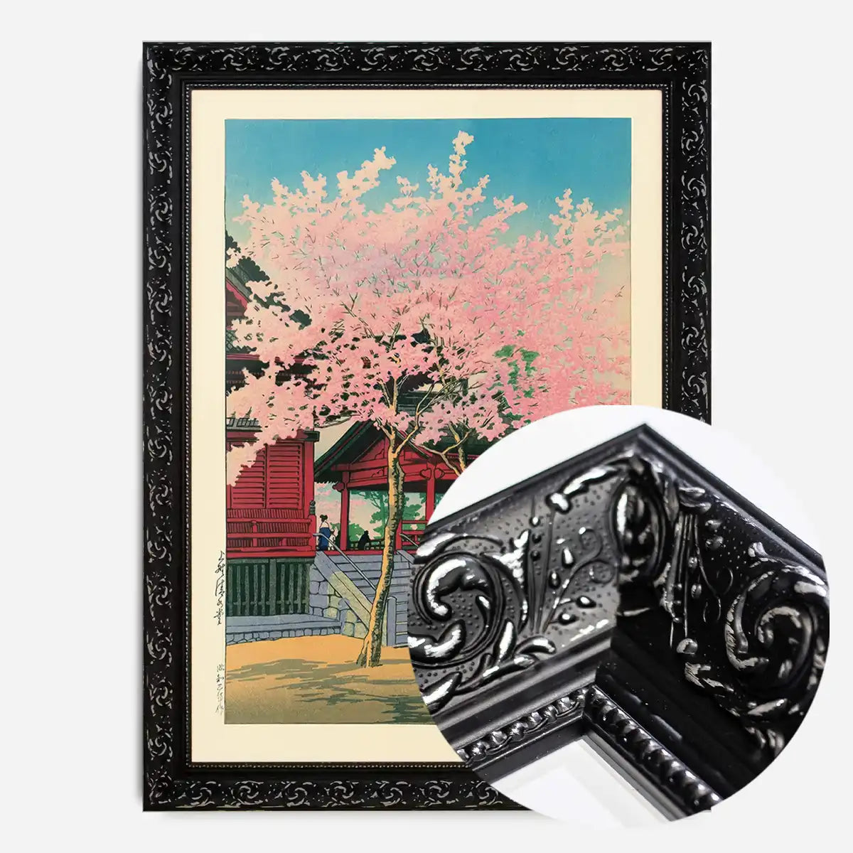 Kiyomizu Hall Ueno by Hasui Kawase
